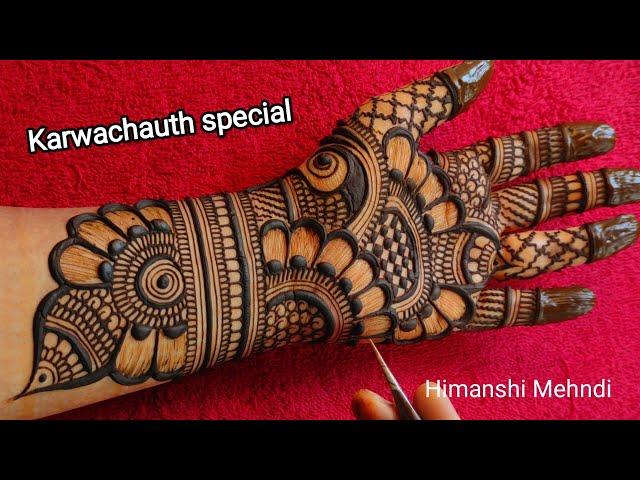 karwachauth 24 special mehndi designs | mehndi design simple | mehandi ka design mehndi design mehdi