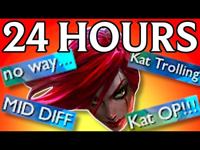 I Spent 24 HOURS Learning Katarina to PROVE She Takes No Skill