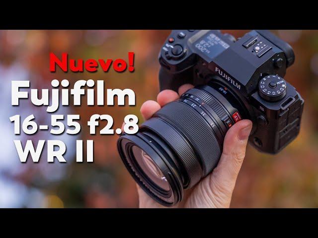 Fujifilm XF 16-55 f2.8 II  Mucho más LIGERO y pequeño