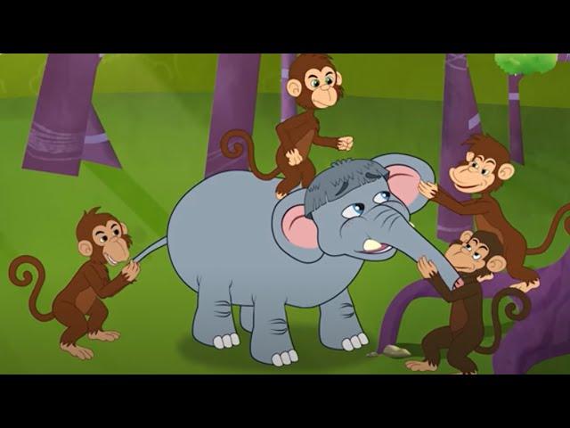 Dimbo, der dickköpfige Baby Elefant Film | Märchen für Kinder | Gute Nacht Geschichte