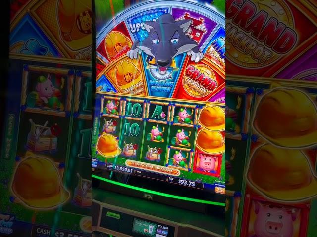 BUZZSAW BONUS ON THE BRAND NEW HUFF N PUFF PALACE EDITION! #slots #casino #jackpot