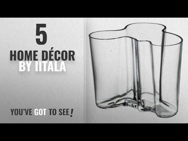 Top 10 Home Décor By Iitala [ Winter 2018 ]: Iittala Alvar Aalto Collection Vase 4.75" Clear