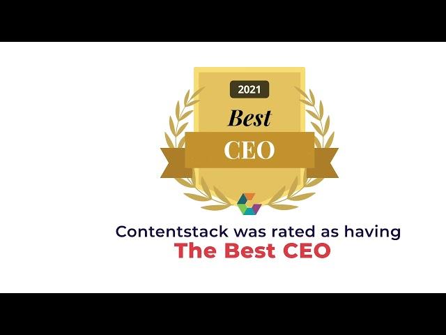 Comparably Best CEO 2021 Award