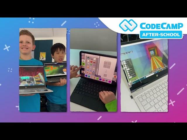 Kids love Code Camp After-School!