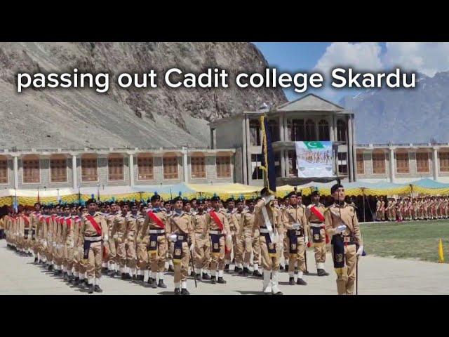 cadet college Skardu Passing out 2024