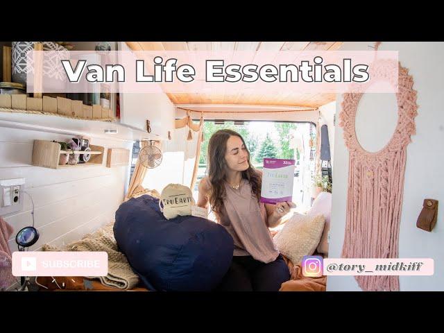 Van Life Essentials // 10 Things Every Van Lifer NEEDS!!