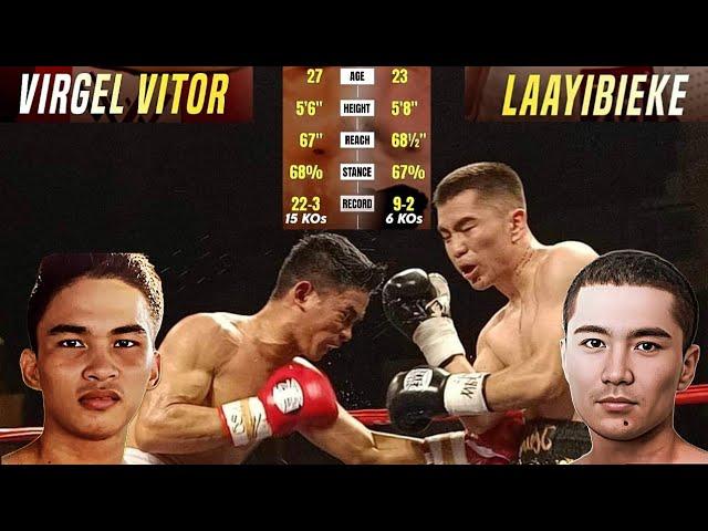 Latest Fight 2024:Virgel Vitor(PHILIPPINES) vs Yeerjialahasi Laayibaike(CHINA)-FULLFIGHT HIGHLIGHTS.