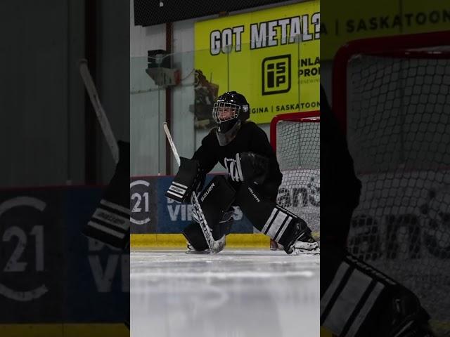 BLOCKER IS BROKEN??#goalieparents #goaliecoach #hockey #goalies #goaliecamp