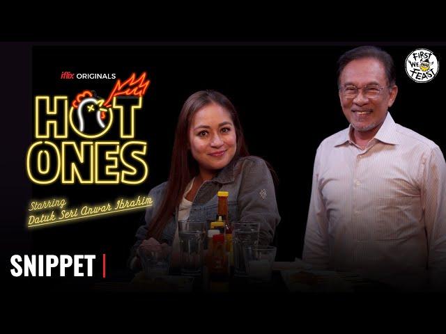 Hot Ones Malaysia: Anwar Ibrahim | Snippet | Watch free on iflix