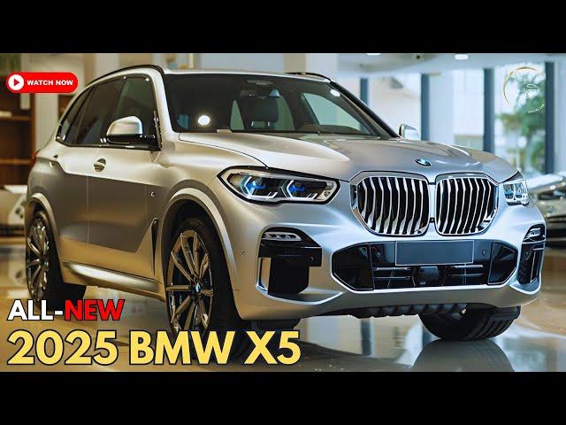 All-New 2025 BMW X5 - Stunning New Look and Features!