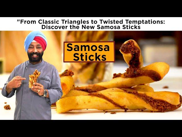 Samosa Sticks  | समोसा स्टिक | Chef Harpal Singh