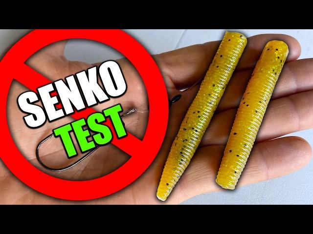 Do Senkos REALLY Outfish KNOCKOFF Worms? Underwater TEST