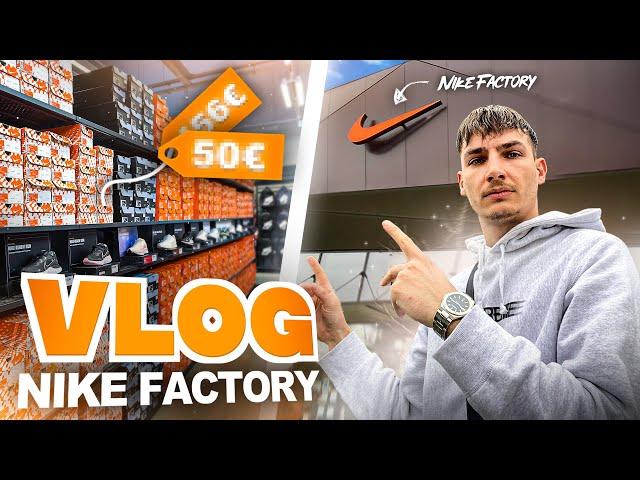 VLOG : SHOPPING NIKE FACTORY + SNIPES ! Spoil : J'ai acheté 3 Paires lol