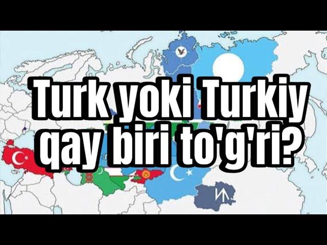 SOLNOMA: Turk vs Turkiy. Qay biri to’g’ri?