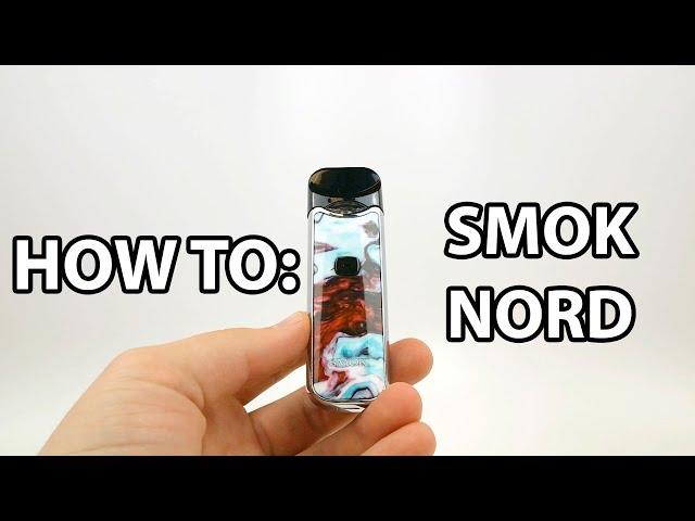 How To: Fill And Prime Smok Nord | Vaporleaf