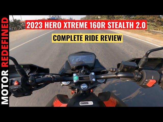 2023 Hero Xtreme 160R Stealth Edition 2 0 Detailed Ride Review | Best 160CC Motor Cycle?