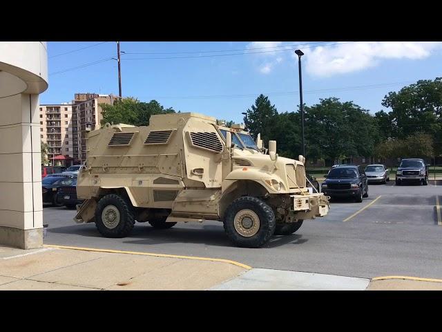 Bay County Sheriff's Office gets new MRAP military vehicle