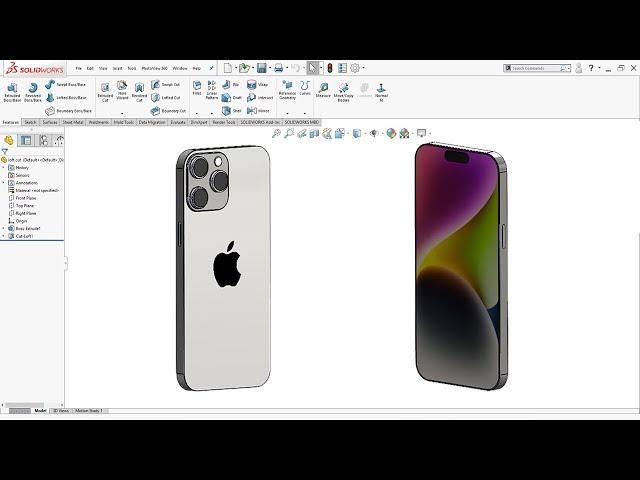 SolidWorks Beginner Tutorial | Apple iphone 14 pro