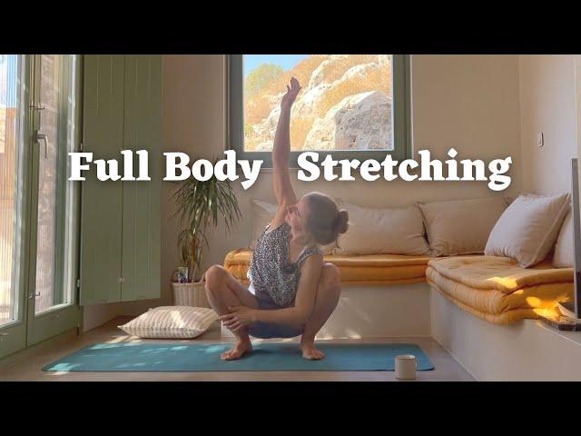 Full Body Stretching routine | 25 min Flexibility Yoga for Climbers | No standing |Kalymnos