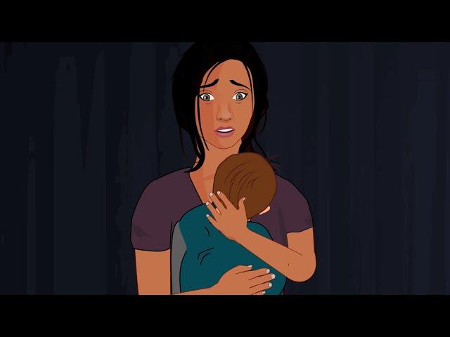 I AM TERRIFIED OF WHAT I SAW ON THE BABY MONITOR ANIMATED HORROR STORY