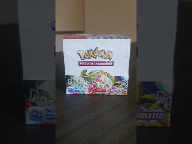 Box scarlatto e violetto pokemon