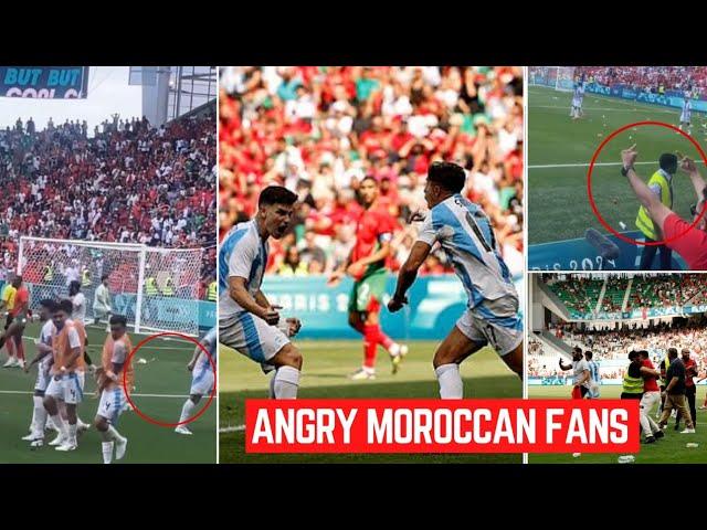 Argentina Last Min Goal Disallowed | Morocco Fans Got Angry Reaction