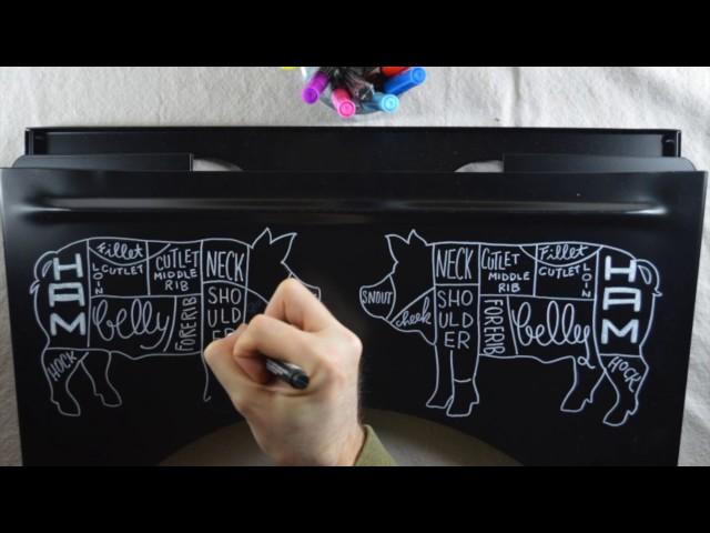 Chalkboard Chafer by Sterno Products: Product Specialty Art