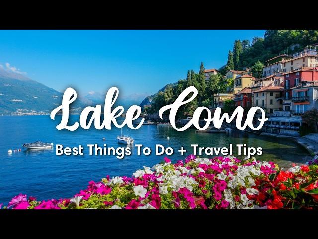 LAKE COMO, ITALY (2024) | 12 BEST Things To Do In & Around Lake Como (+ Travel Tips)