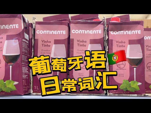 葡萄牙超市词汇学习｜葡萄牙语｜Portuguese Language Study｜欧洲生活｜Continente