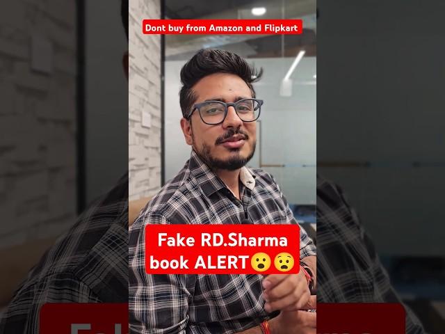 RD.SHARMA FAKE BOOK SCAM ALERT!!  #10point #class10 #education #ytshorts #viral #class9 #rdsharma