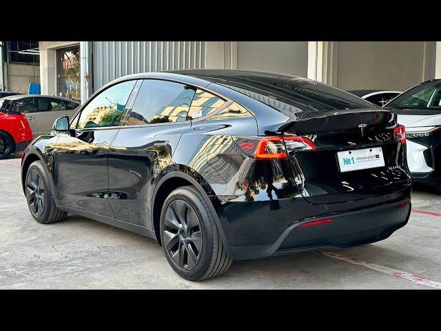 New Car ! Tesla Model Y 2024 - Best Luxury Electric SUV Black | Exterior and Interior