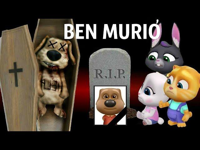 TALKING BEN MURIÓ - My Talking Tom Friends - AMONG US