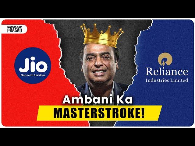 Reliance - Jio Financial DEMERGER Explained | 1,60,000 CRORE ki Valuation?