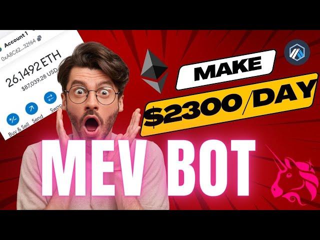 Create Your own MEV Slippage Bot with ChatGPT    $1,592 per day passively in ETH 1