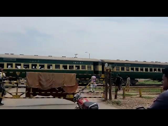 Charnali Railway station sargodha Train Video.4 August.2020.Time 9.00.Am.