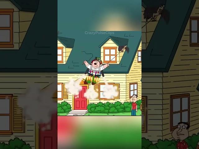 Peter goes flying! #familyguy #familyguyclips #petergriffen #petergriffin