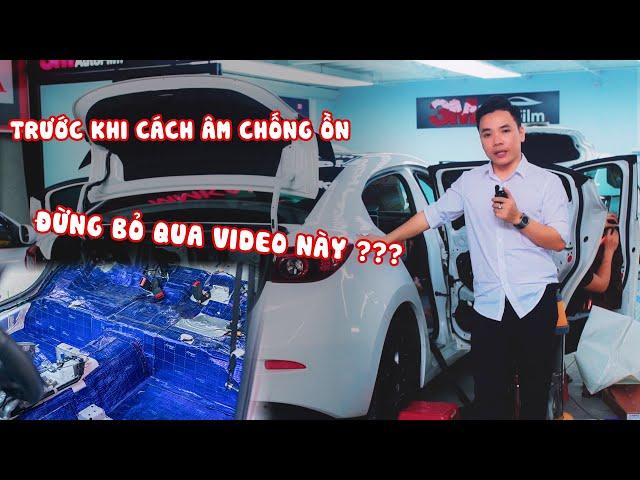 Trước khi làm cách âm xe hơi nên xem video này | MMKAUTO.VN