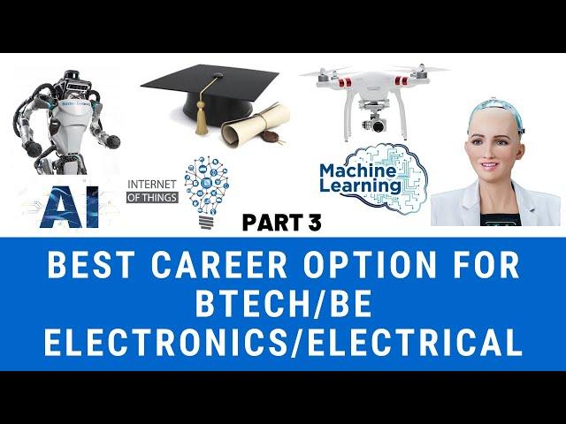 Best Career Option after Btech/BE | For Electronics and Electrical | Part3
