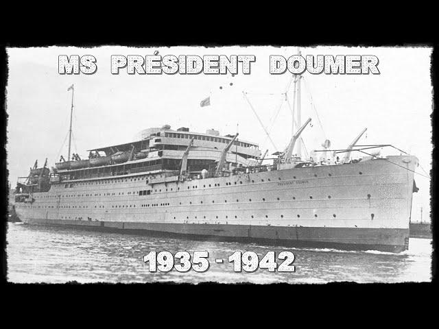 MS Président Doumer - Construção ao Naufrágio