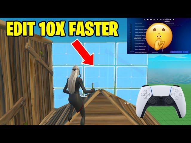 How To EDIT FASTER On Controller (Best Controller Settings, Tutorial + Tips and Tricks)