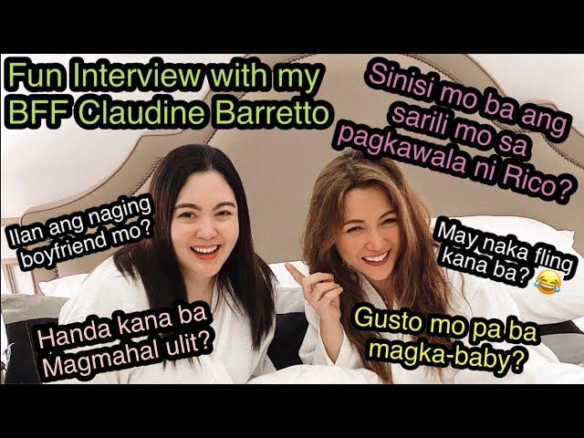 INTERVIEW WITH MY BFF CLAUDINE BARRETTO