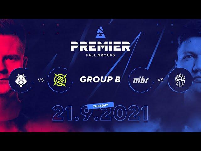 BLAST Premier Fall Groups: G2 vs. NIP, MIBR vs. BIG | Group B, Day 2