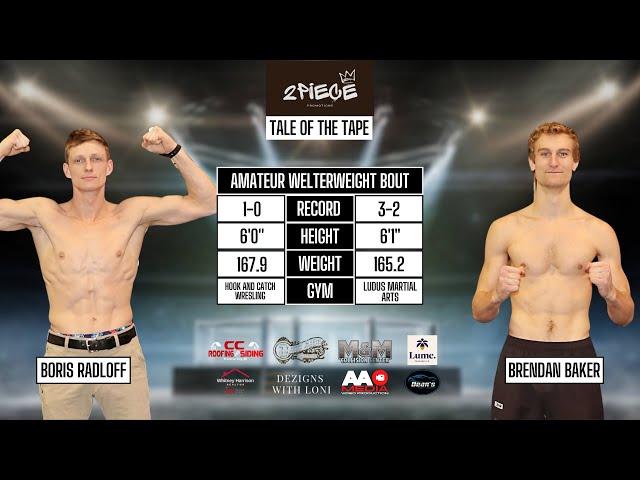 Boris Radloff Vs. Brendan Baker | 2 Piece Promotions