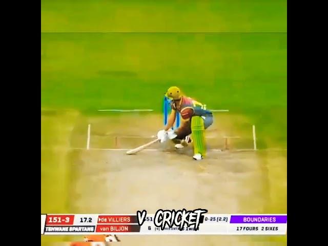 A B de villiers is sweep king / V  Cricket /#shorts/ab de villiers