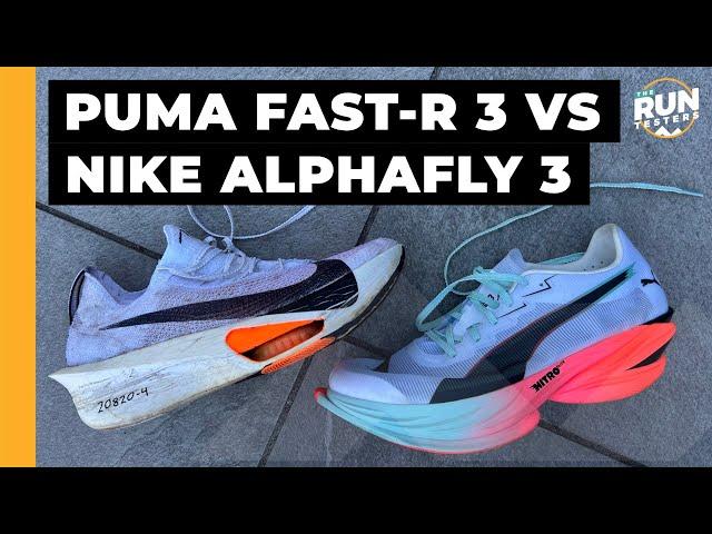 Puma Fast-R 3 vs Nike Alphafly 3: Which carbon plate racing shoe comes out on top?
