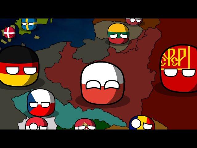 History of Poland and Its Neighbours (1900-2022) Countryballs