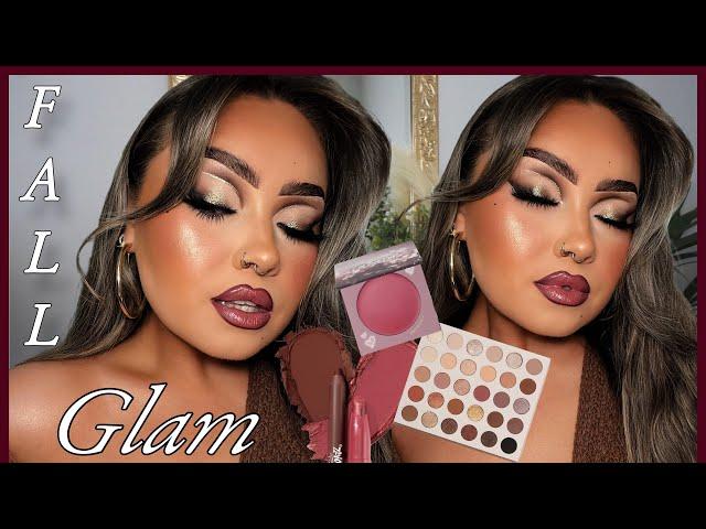 AFFORDABLE AUTUMNAL FULL GLAM  GRWM