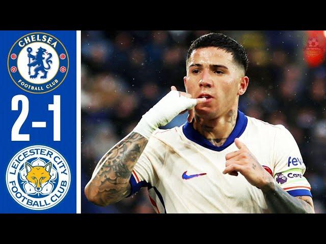 Chelsea vs Leicester City 2-1 All Goals Highlight Today Match 2024