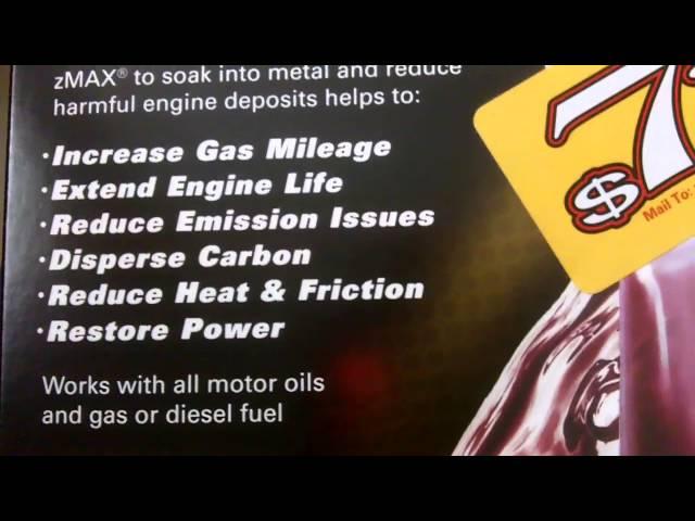 Product Review: Zmax Micro Lubricant