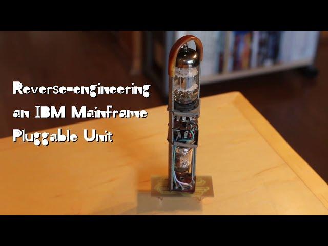 Reverse-engineering an IBM Mainframe Vacuum Tube Pluggable Module